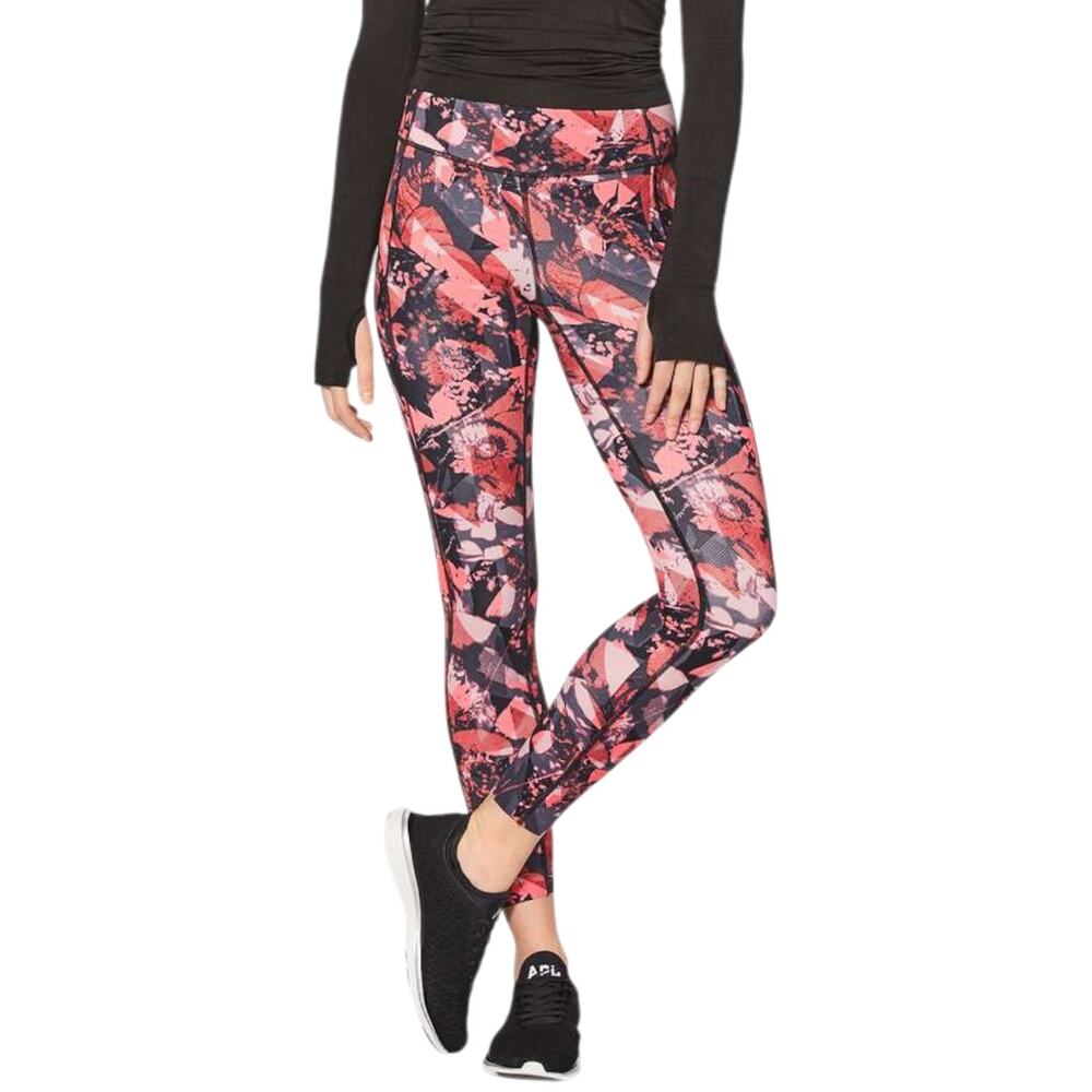 Lululemon Fast & Free 7/8 Tight II Nulux High Rise Printed Running Legging Sz 6